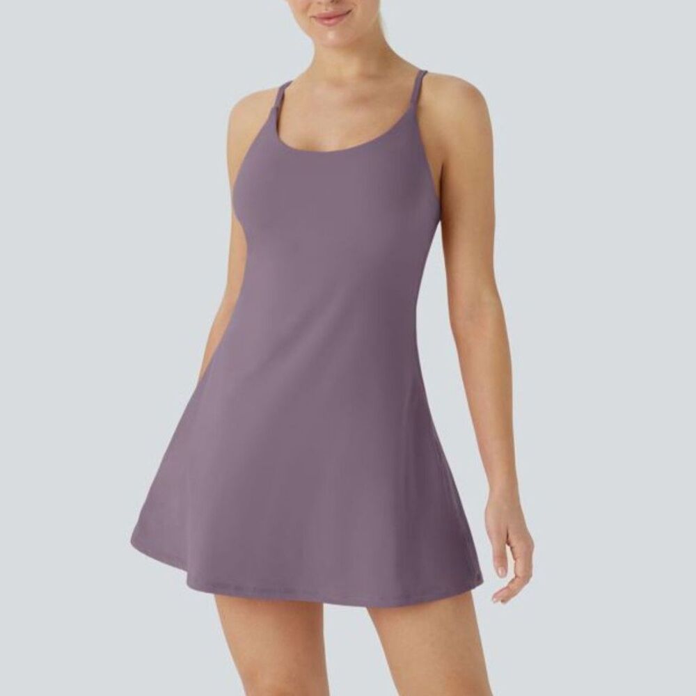 HALARA Women's Mini Dress in Purple